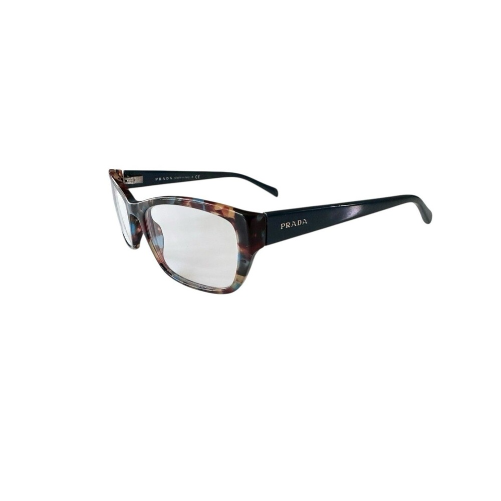 Prada Eyeglasses Havana Spotted Blue VPR 180 NAG101 Frames Only